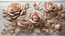 Design Studio 3D Voluminous flowers AG-VF-009